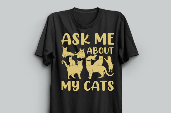Cat Lover T-shirt Design 101