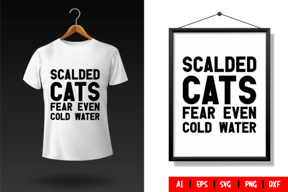 Cat T-Shirt Design Template 07 Review