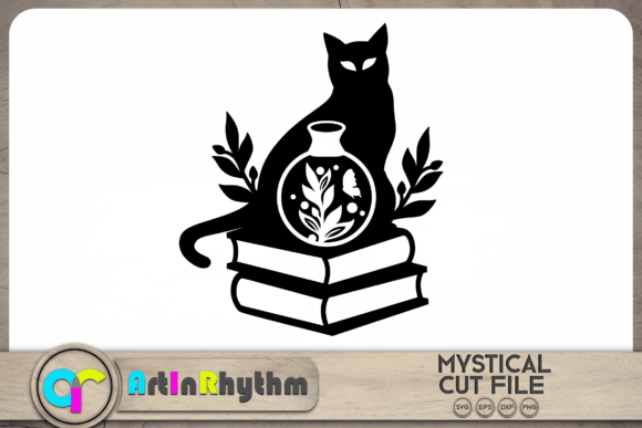 Celestial Cat SVG for Embroidery Projects