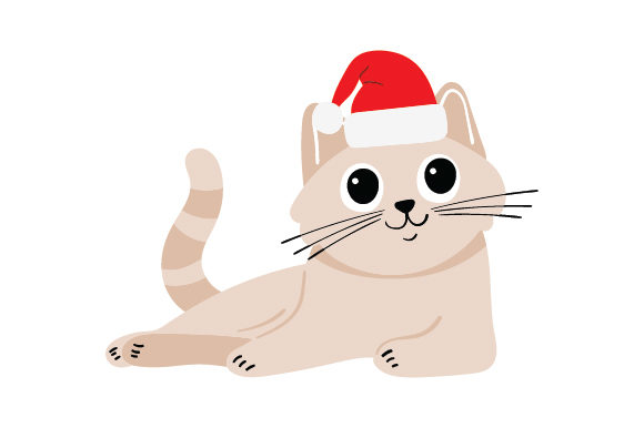 Cute Cat with Santa Hat Embroidery Design Review