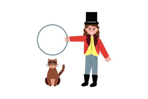 Girl Training a Cat Embroidery Design Review
