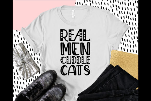 Real Men Cuddle Cats Embroidery Design Review
