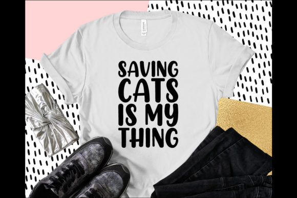 Saving Cats is My Thing Embroidery Review