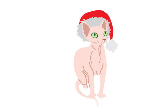 Sphynx Christmas Cat Embroidery Design Review